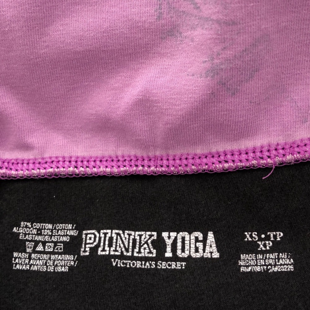 Pink yoga capris - Picture 4 of 4
